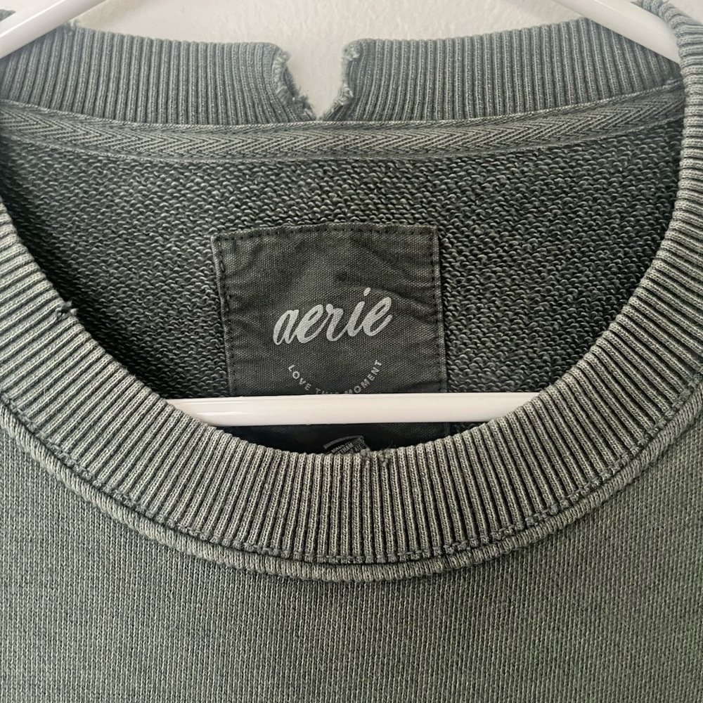 Aerie The Chill Cozy Crew Oversized Sweatshirt
